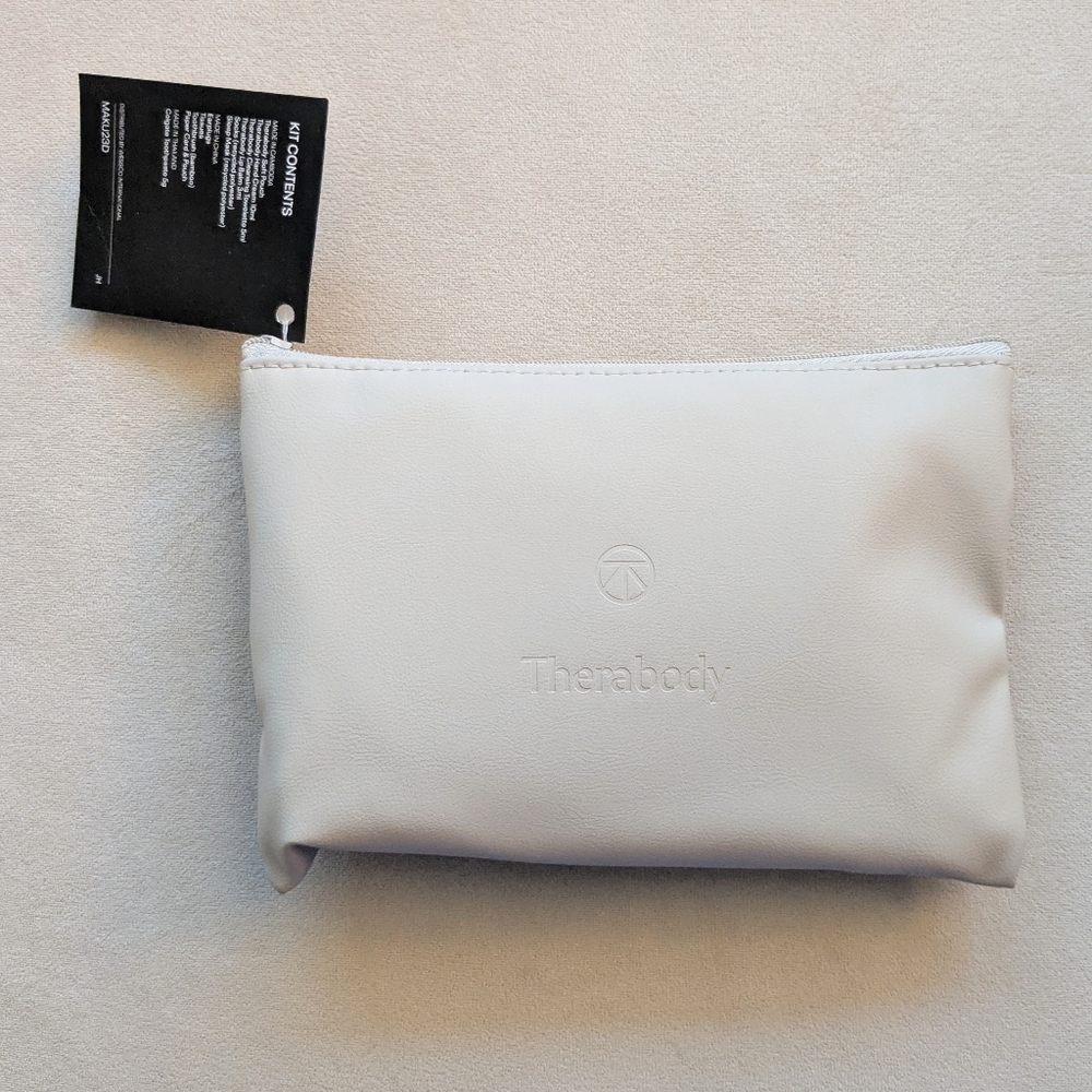 Therabody x United Vegan Leather amenity kit